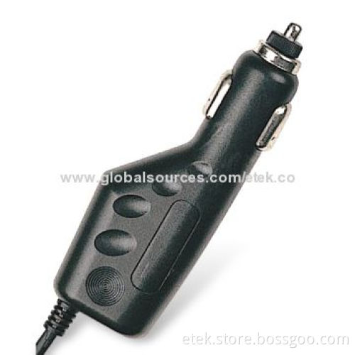 Durable Car Charger for PDA, with Large Current Circuit and USB Port Output